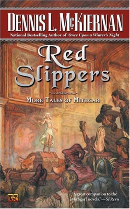 Book cover for "Red Slippers" by Dennis L McKiernan