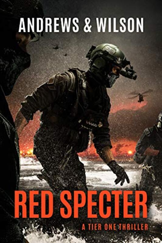 Book cover for "Red Specter" by Brian Andrews