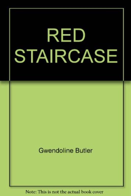 Book cover for "Red Staircase" by Gwendoline Butler