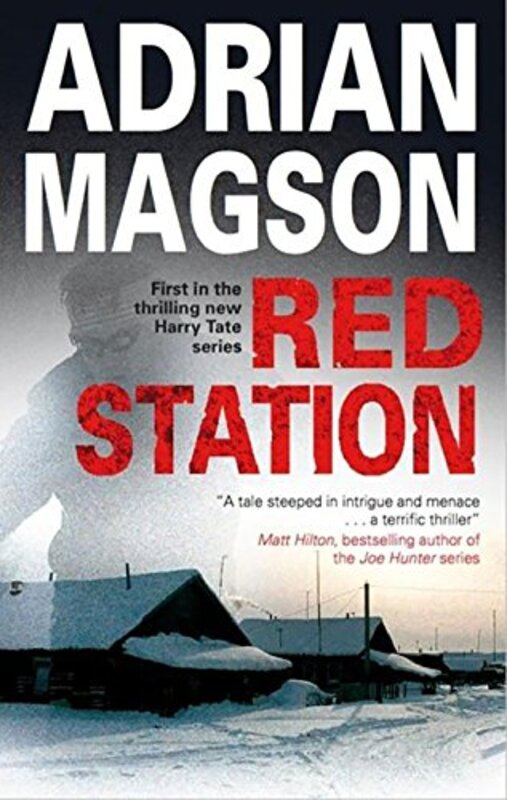 Book cover for "Red Station" by Adrian Magson