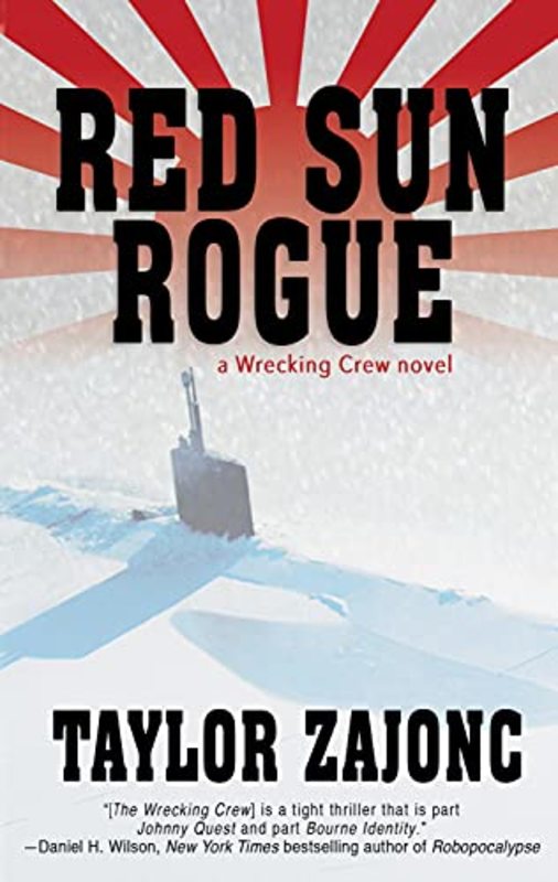 Book cover for "Red Sun Rogue" by Taylor Zajonc