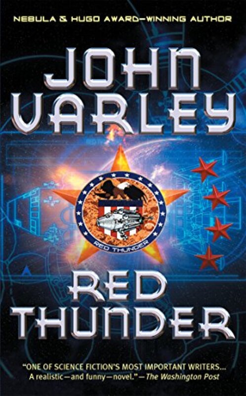 Book cover for "Red Thunder" by John Varley
