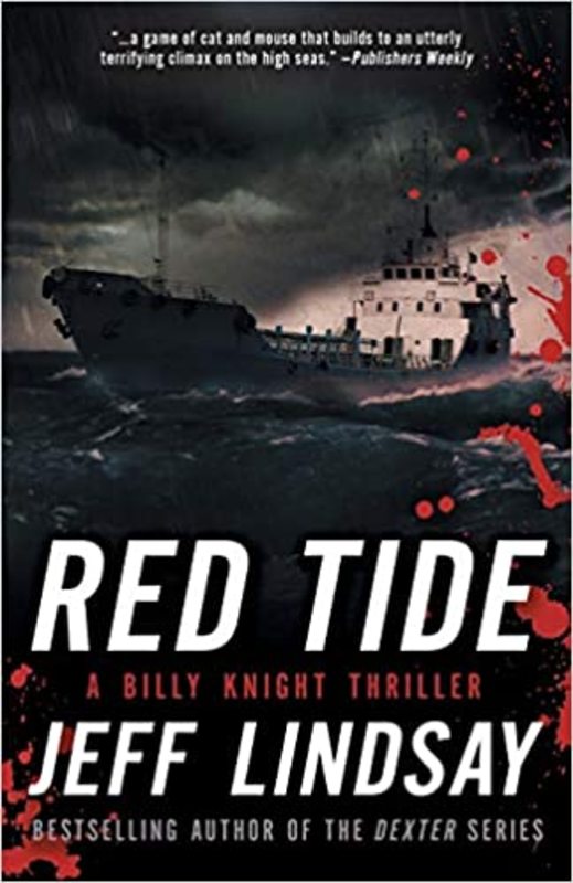 Book cover for "Red Tide" by Jeff Lindsay