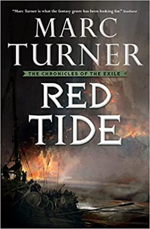 Book cover for "Red Tide" by Marc Turner