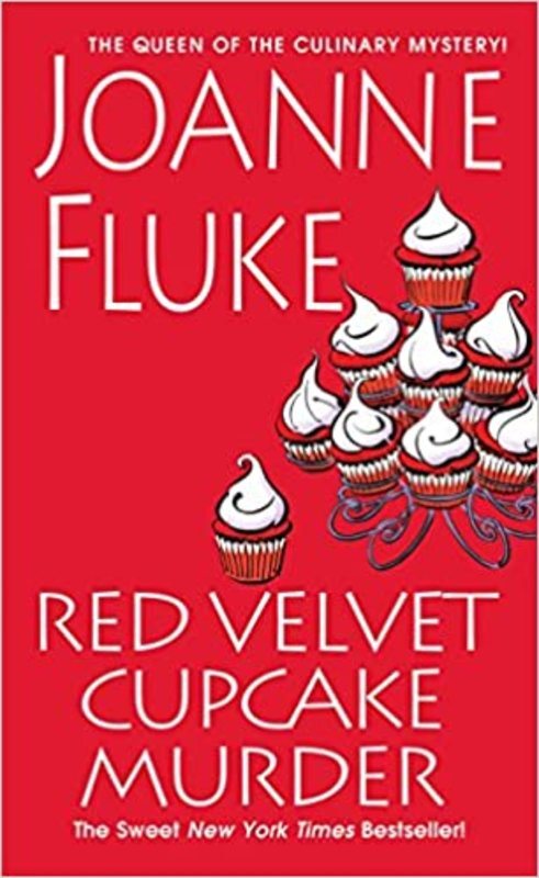 Book cover for "Red Velvet Cupcake Murder" by Joanne Fluke