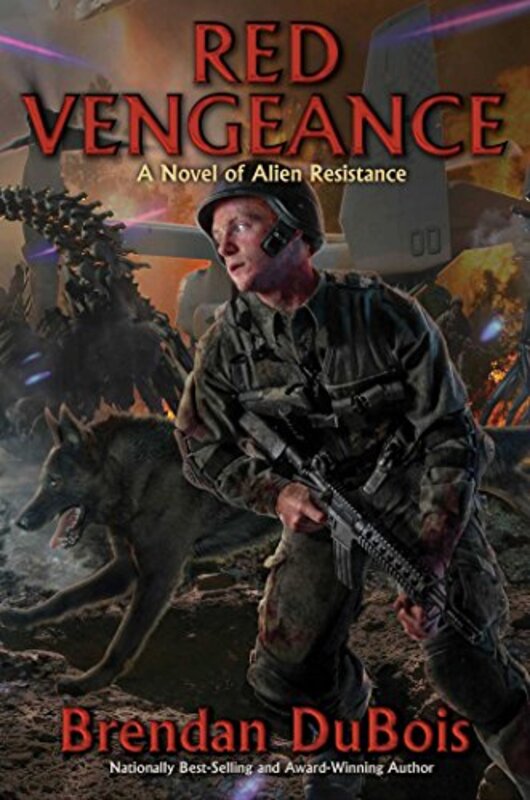 Book cover for "Red Vengeance" by Brendan Dubois