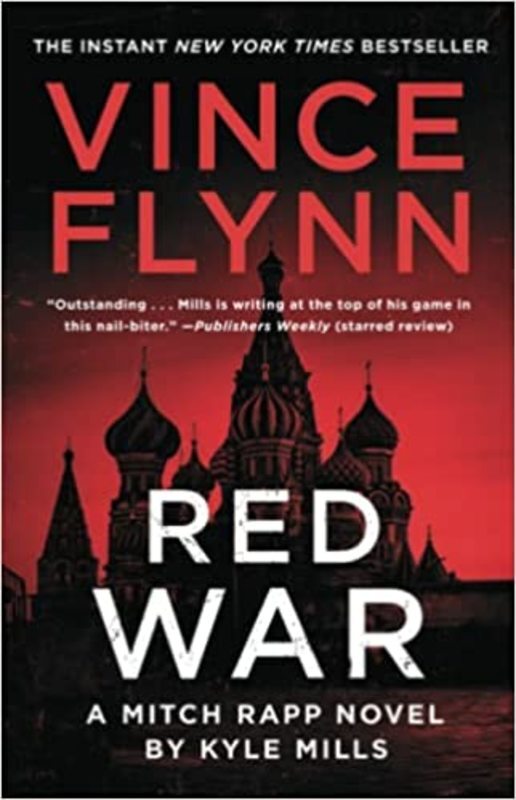 Book cover for "Red War" by Vince Flynn