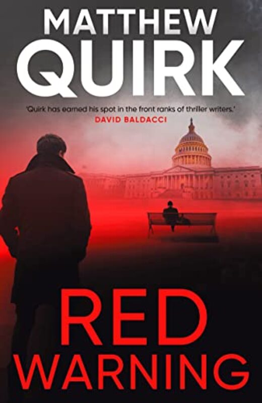 Book cover for "Red Warning" by Matthew Quirk