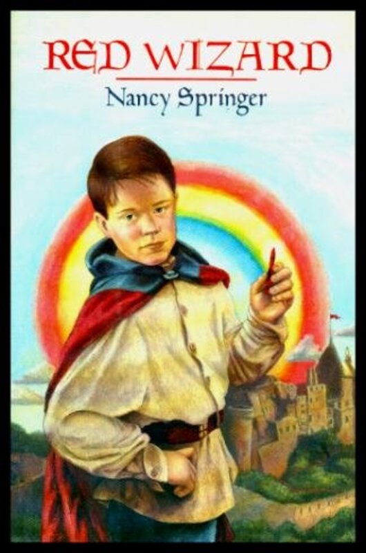 Book cover for "Red Wizard" by Nancy Connor Springer