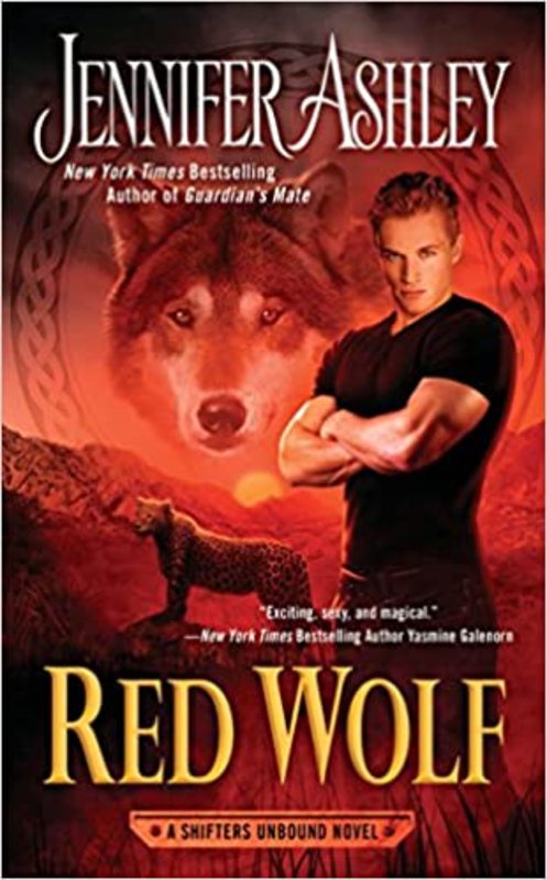 Book cover for "Red Wolf" by Jennifer Ashley