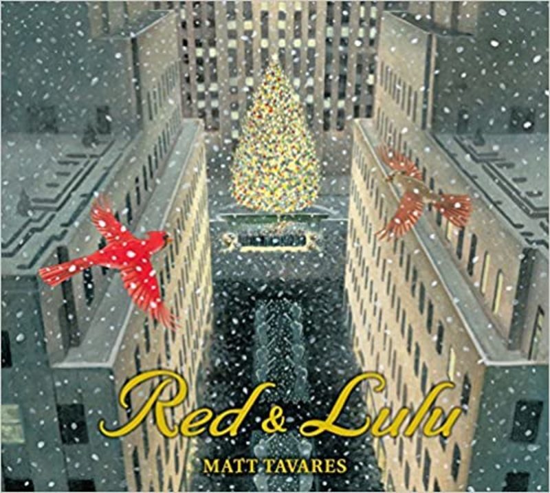 Book cover for "Red and Lulu" by Matt Tavares