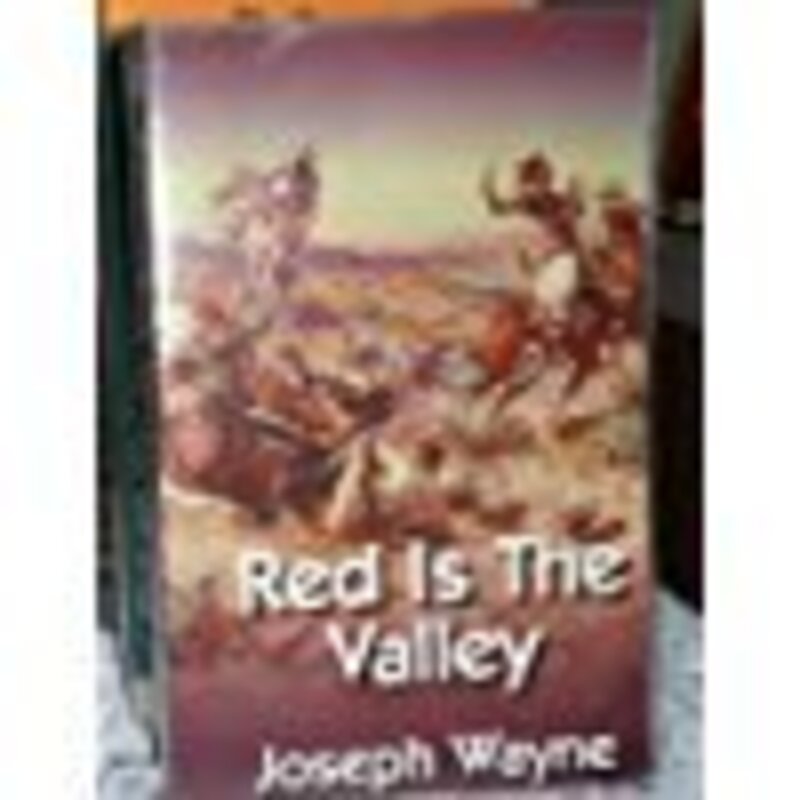 Book cover for "Red is the Valley" by Lewis B Patten