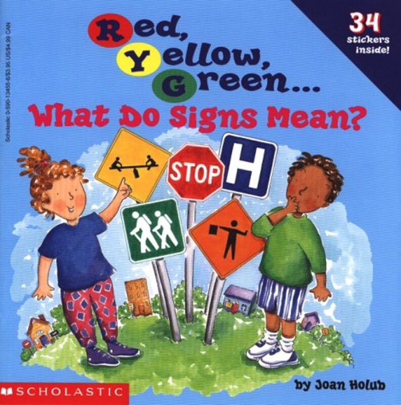 Book cover for "Red, Yellow, Green" by Joan Holub