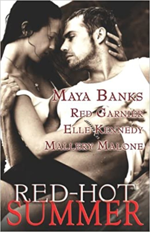 Book cover for "Red-Hot Summer" by Maya Banks