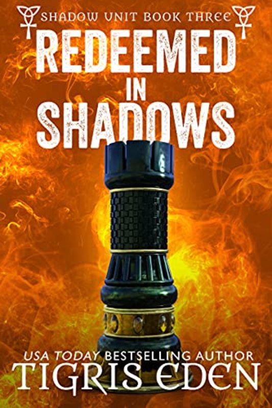 Book cover for "Redeemed In Shadows" by Tigris Eden