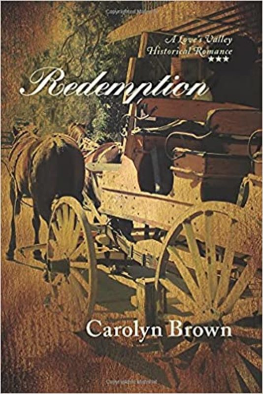 Book cover for "Redemption" by Carolyn Brown