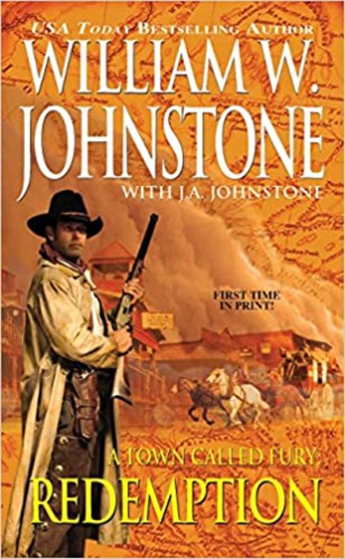 Book cover for "Redemption" by William W Johnstone