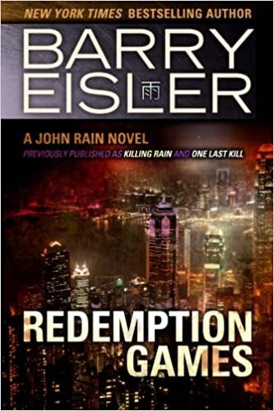 Book cover for "Redemption Games" by Barry Eisler