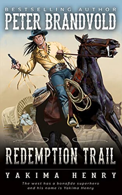 Book cover for "Redemption Trail" by Peter Brandvold
