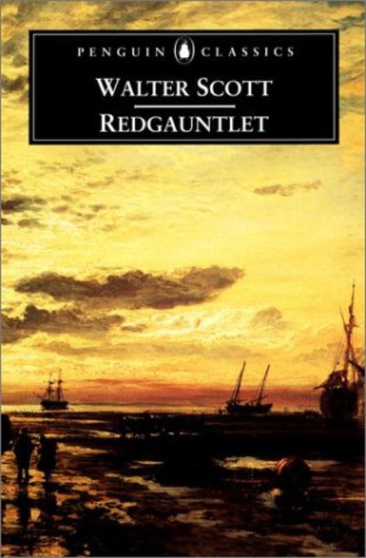 Book cover for "Redgauntlet" by Walter Scott