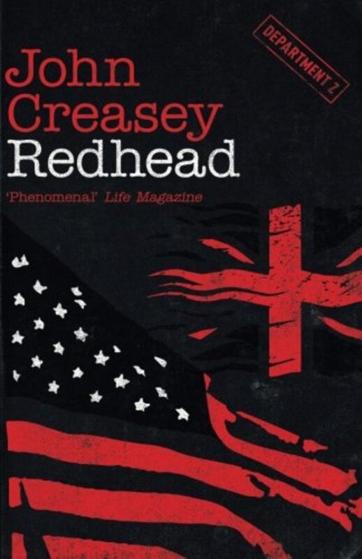 Book cover for "Redhead" by John Creasey