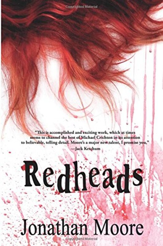 Book cover for "Redheads" by Jonathan Moore