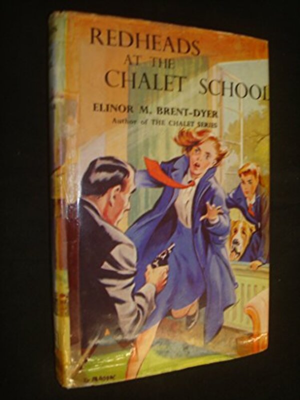 Book cover for "Redheads at the Chalet School" by Elinor M Brent Dyer