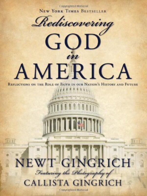 Book cover for "Rediscovering God in America"