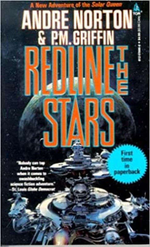 Book cover for "Redline the Stars" by Andre Norton