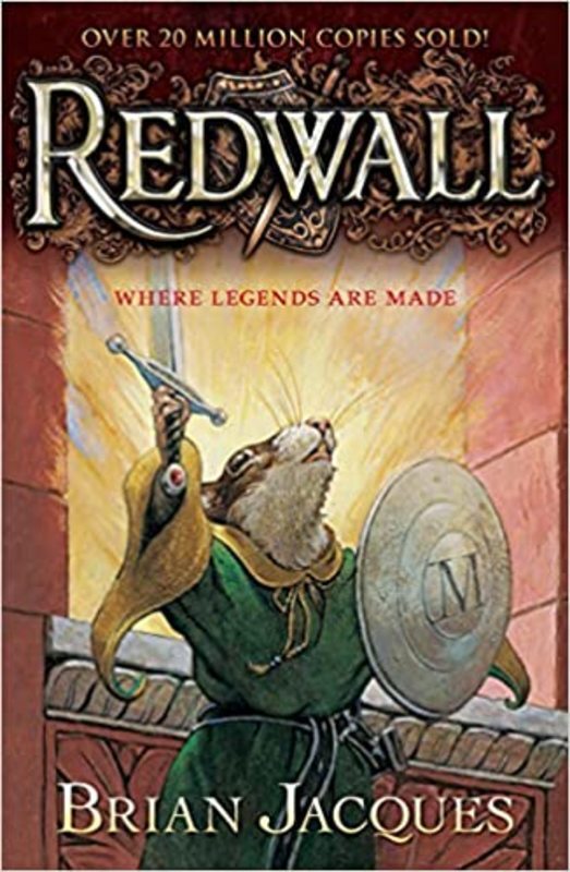 Book cover for "Redwall" by Brian Jacques