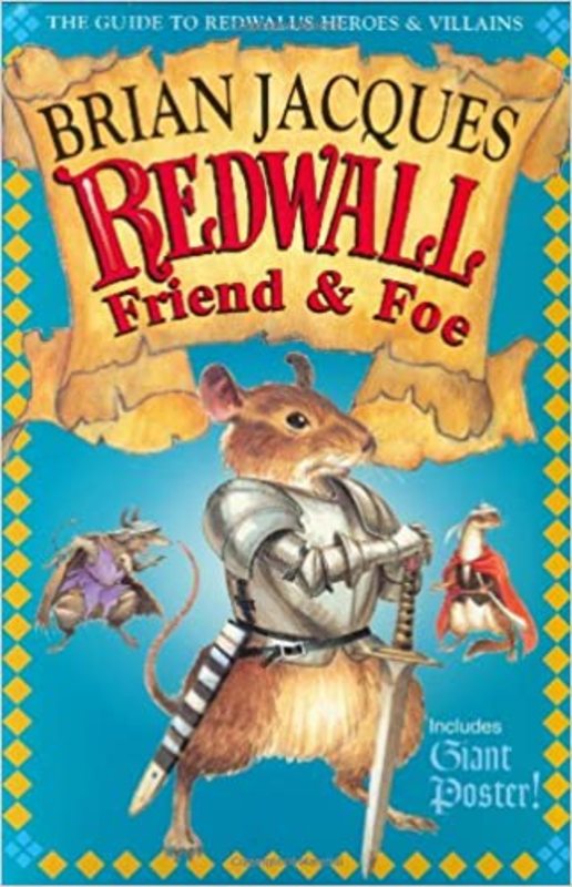 Book cover for "Redwall Friend and Foe" by Brian Jacques