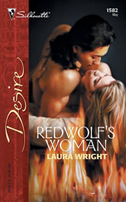 Book cover for "Redwolf's Woman" by Laura Wright