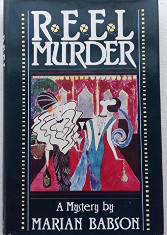 Book cover for "Reel Murder" by Marian Babson