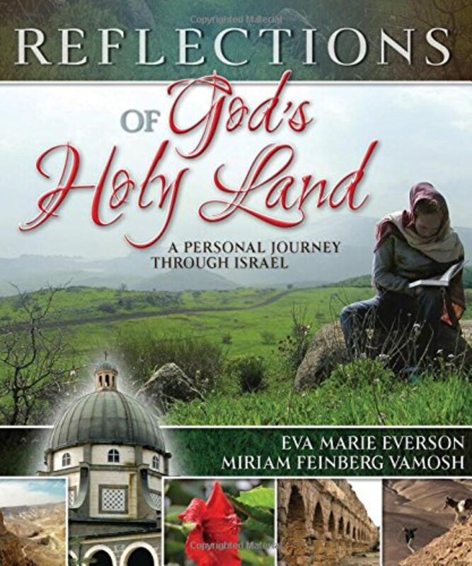 Book cover for "Reflections of God's Holy Land" by Eva Marie Everson