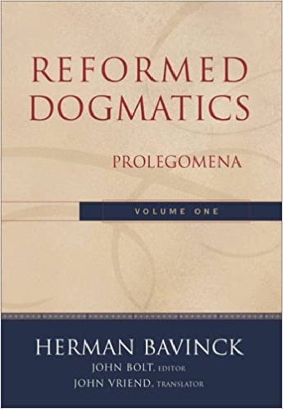 Book cover for "Reformed Dogmatics" by Herman Bavinck