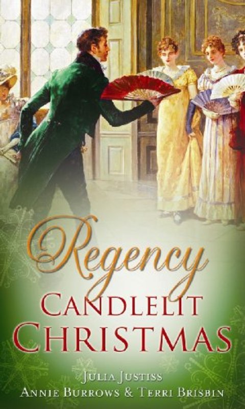 Book cover for "Regency Candlelit Christmas" by Terri Brisbin