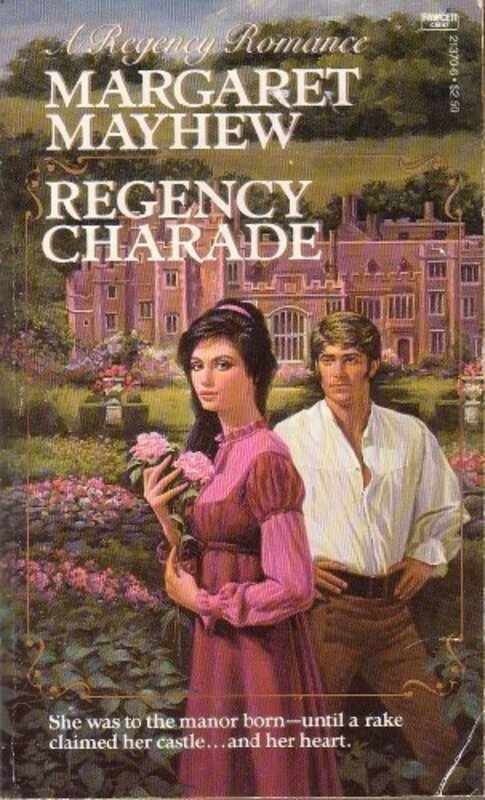 Book cover for "Regency Charade" by Margaret Mayhew