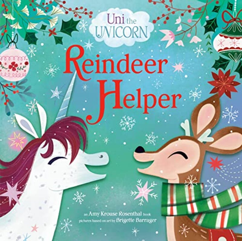 Book cover for "Reindeer Helper" by Amy Krouse Rosenthal