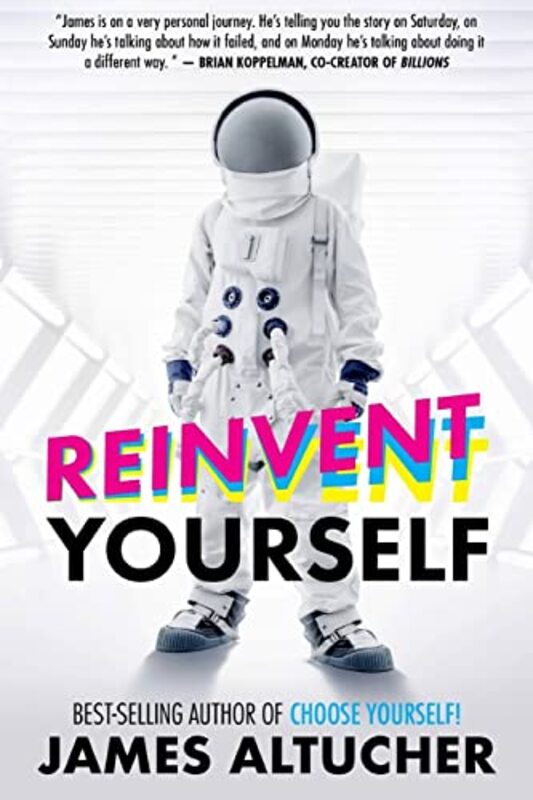 Book cover for "Reinvent Yourself"