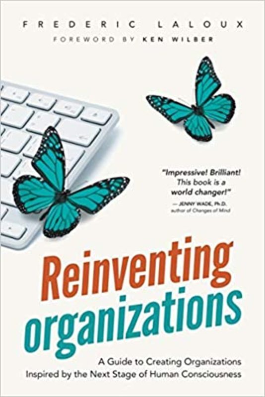 Book cover for "Reinventing Organizations" by Frédéric Laloux