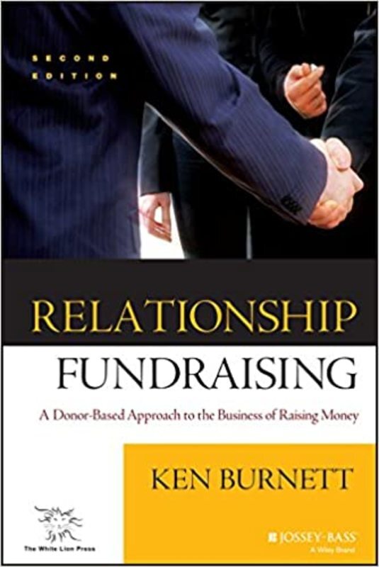 Book cover for "Relationship Fundraising" by Ken Burnett