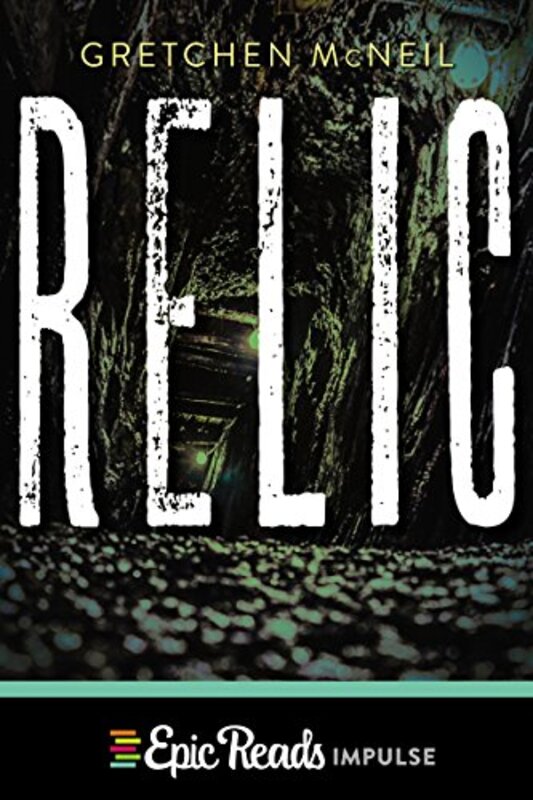 Book cover for "Relic" by Gretchen McNeil