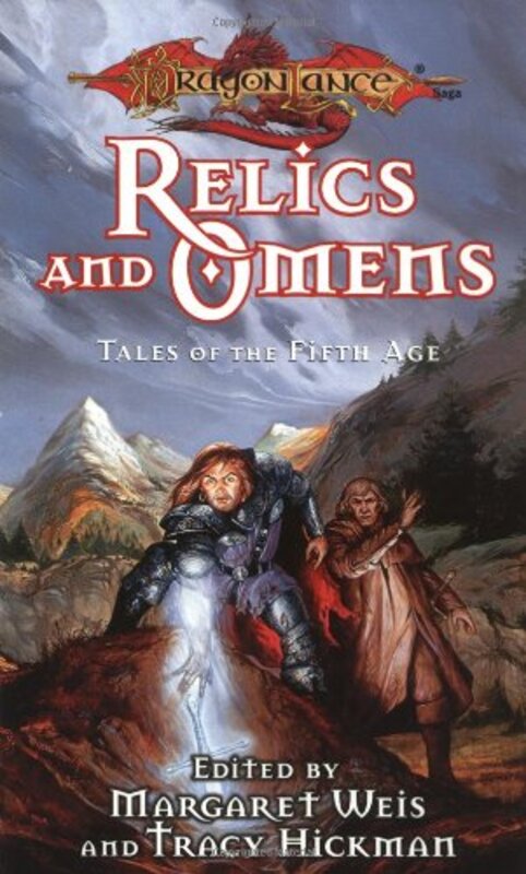 Book cover for "Relics and Omens" by Tracy Hickman