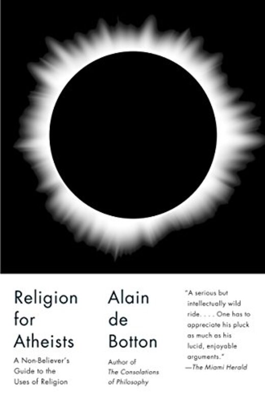 Book cover for "Religion for Atheists"