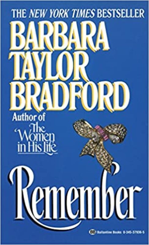 Book cover for "Remember" by Barbara Taylor Bradford