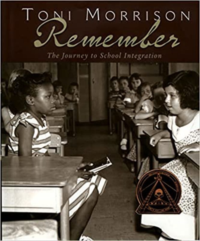 Book cover for "Remember" by Toni Morrison