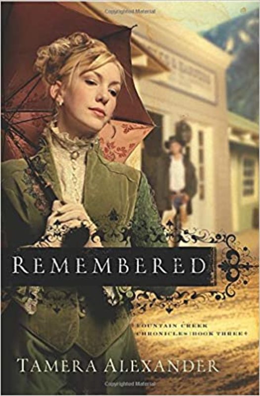 Book cover for "Remembered" by Tamera Alexander