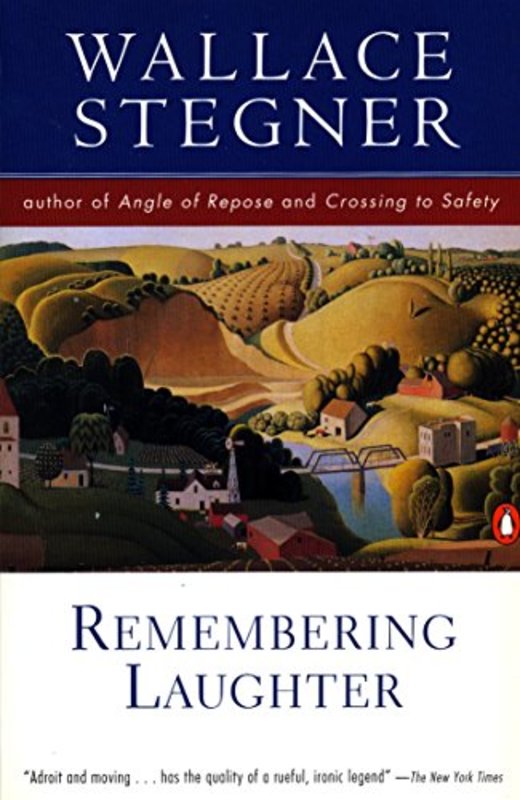 Book cover for "Remembering Laughter" by Wallace Stegner