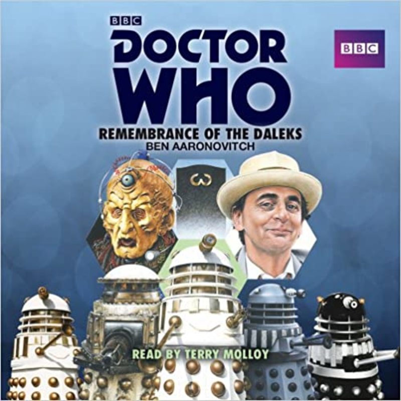 Book cover for "Remembrance of the Daleks" by Ben Aaronovitch