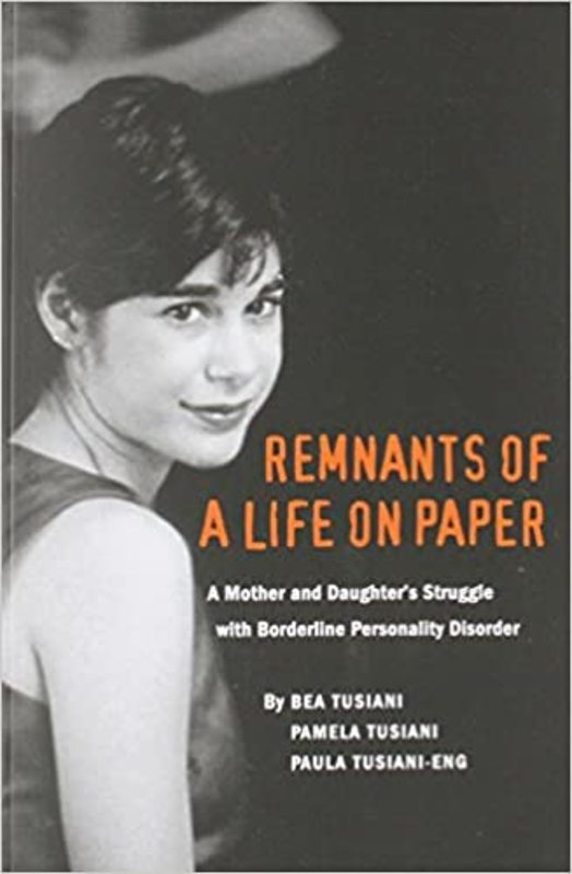 Book cover for "Remnants of a Life on Paper" by Pamela Tusiani